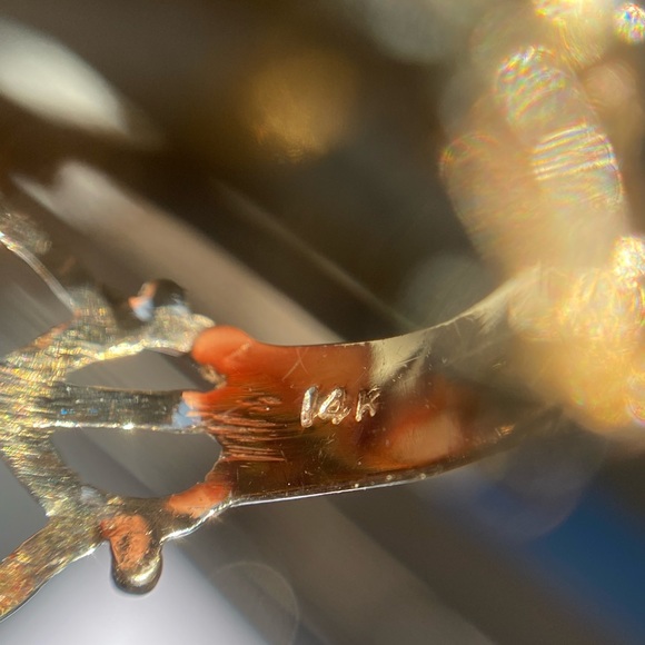 14KT Antique Australian opal ring😍✨ - Picture 13 of 17